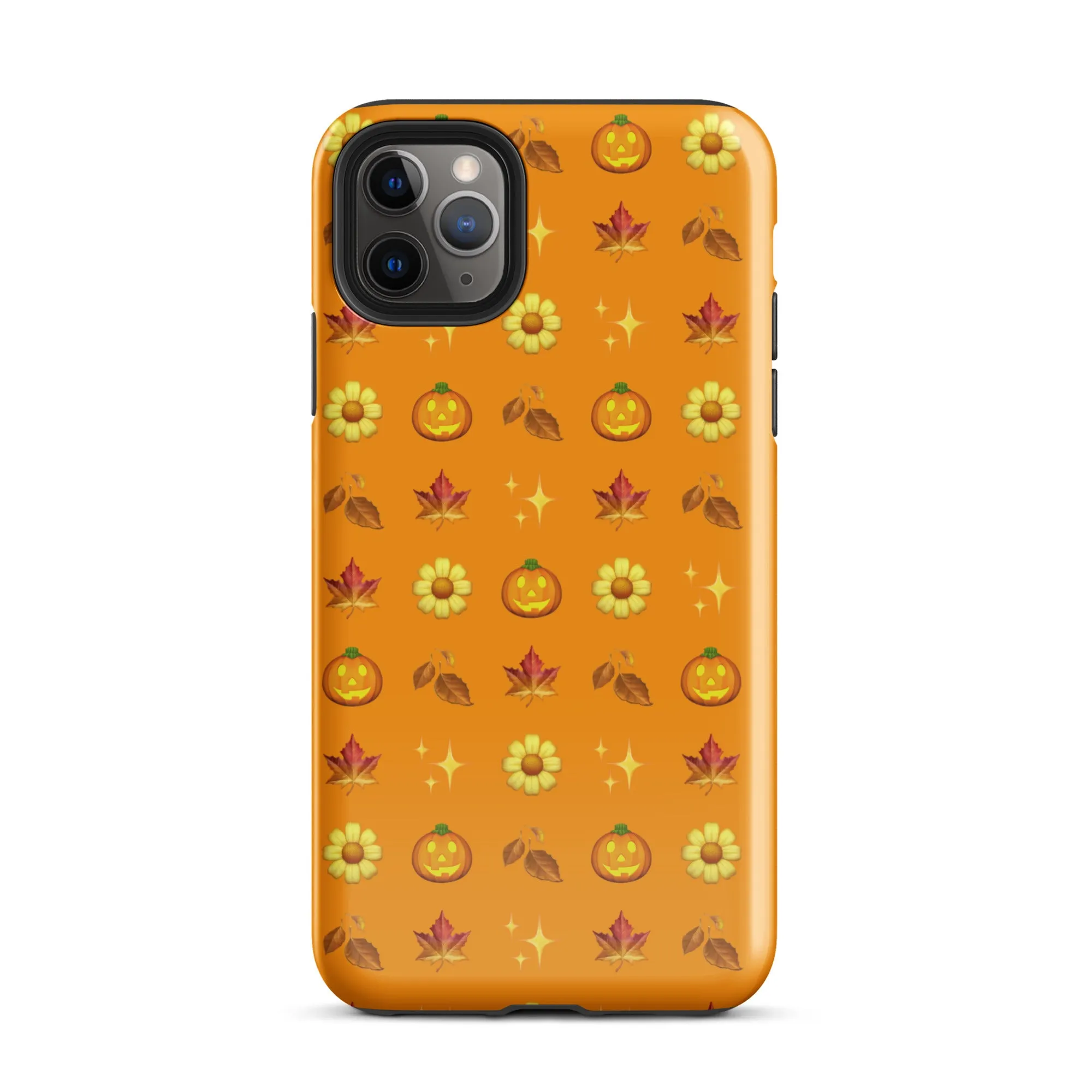 Autumn fall pattern iPhone case